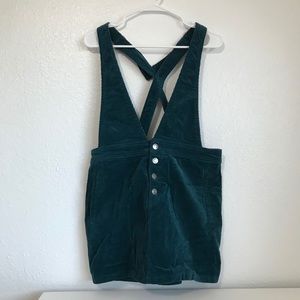 Green Corduroy Dress